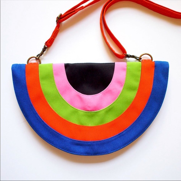 Modcloth Rainbow Vintage Inspired Novelty Purse - Picture 2 of 7